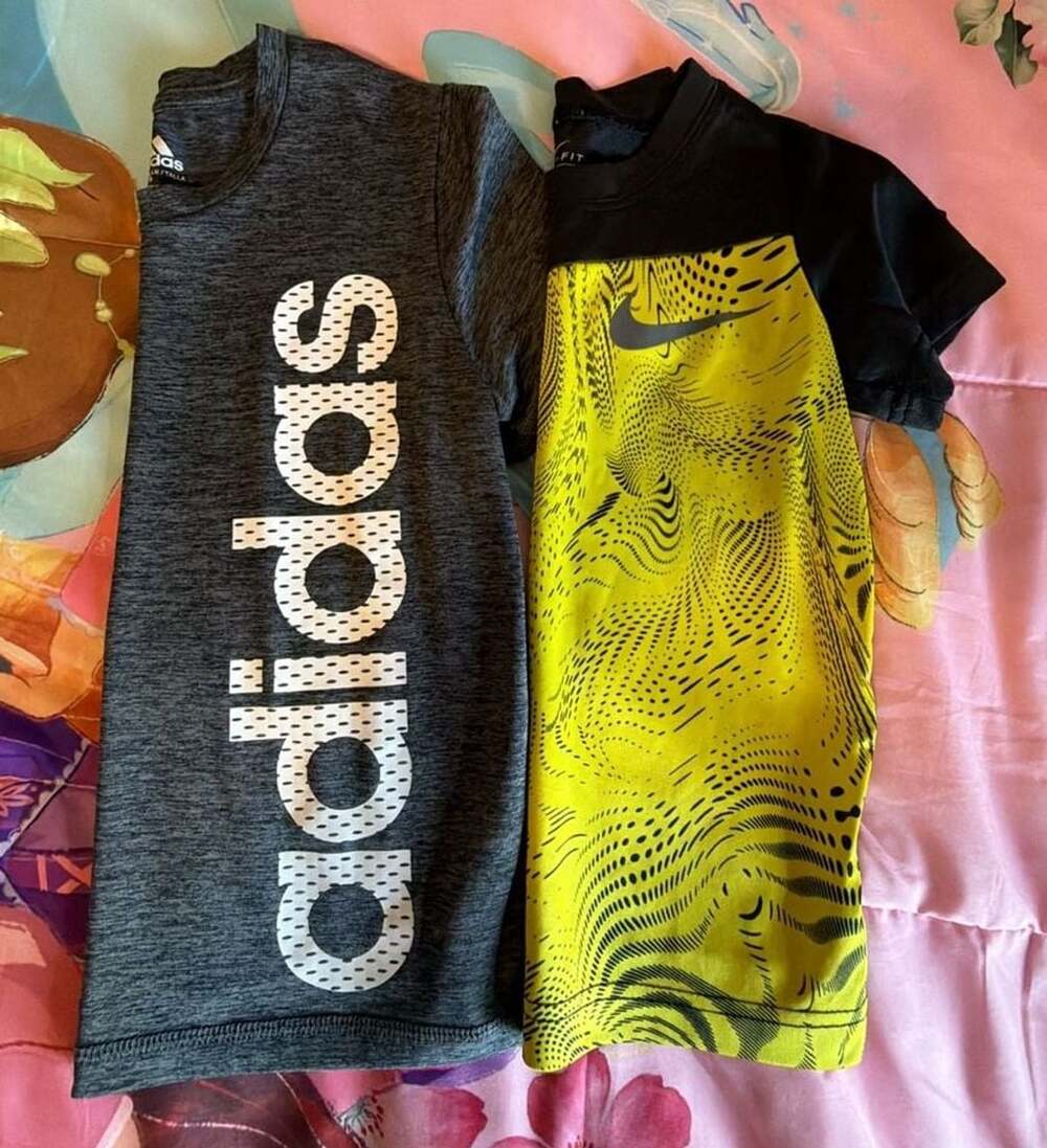 Adidas & Nike Athletic T-Shirts Size 5